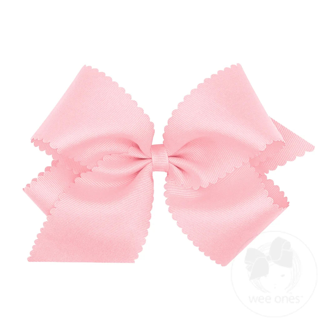 Wee Ones Scalloped Bows