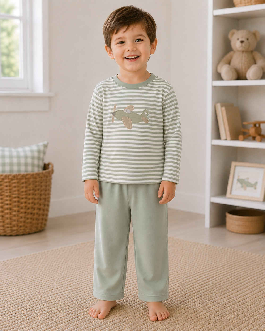Boys Plane Pant Set - ETA NOVEMBER