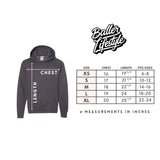 Youth lightening Bolt baseball hoodie