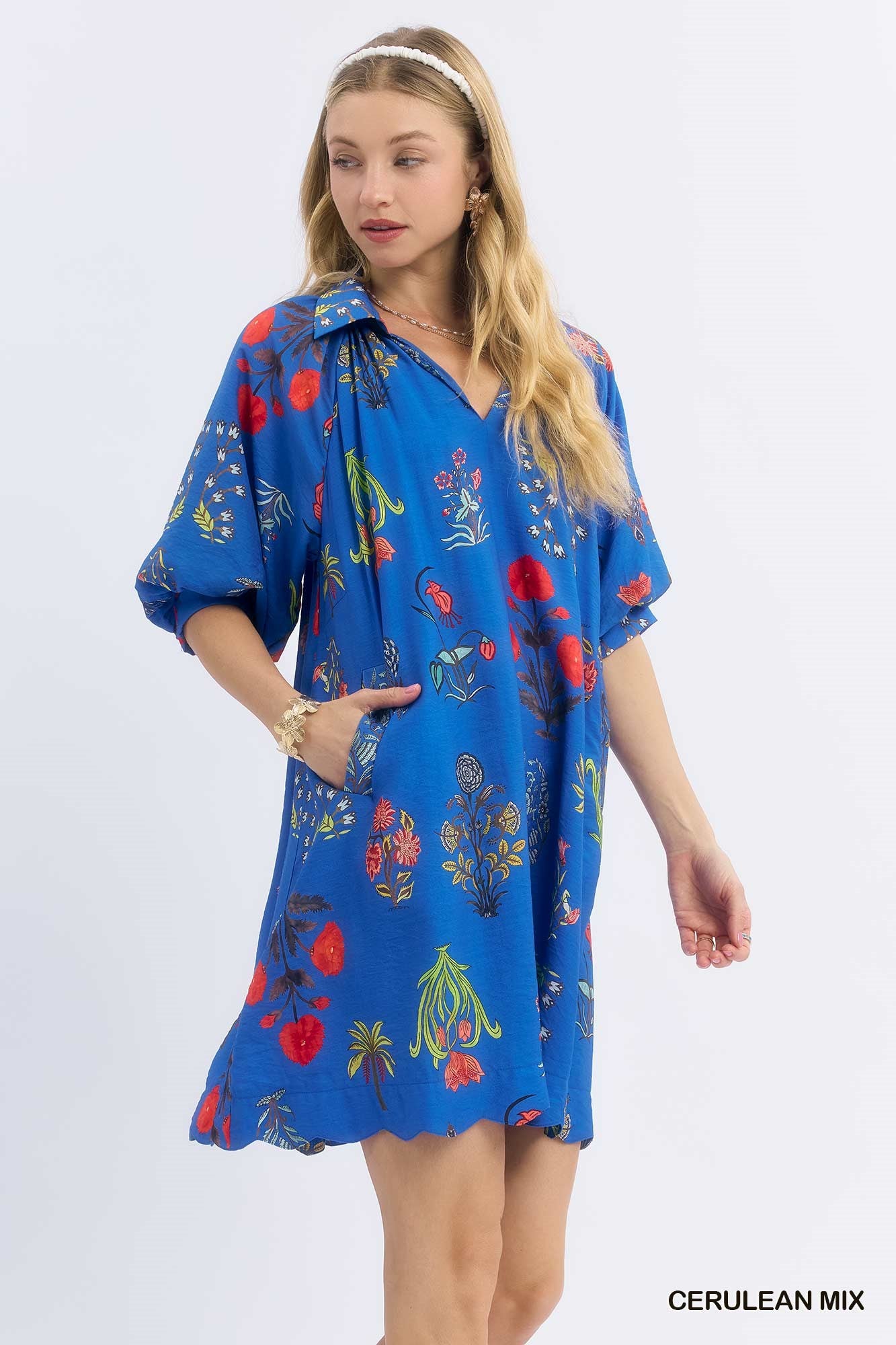 HARBOR BLOOM MINI DRESS
