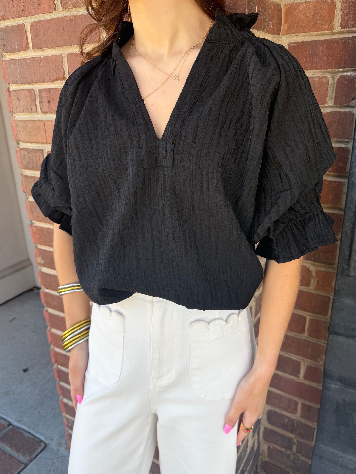 SUNDAY STROLL BLOUSE