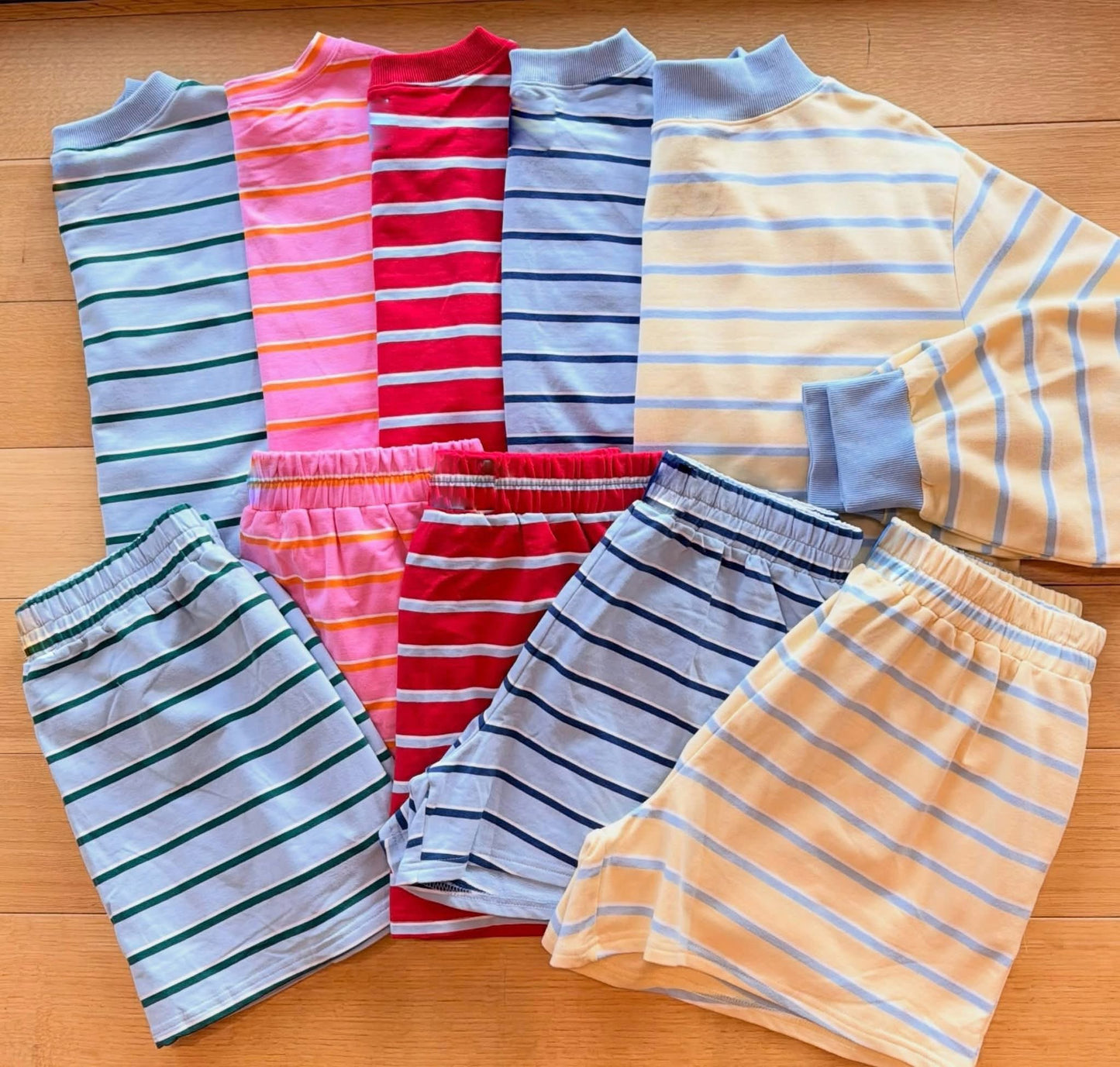 PREORDER: Matching Kids & Adults Stripe Sets * Estimated Arrival October