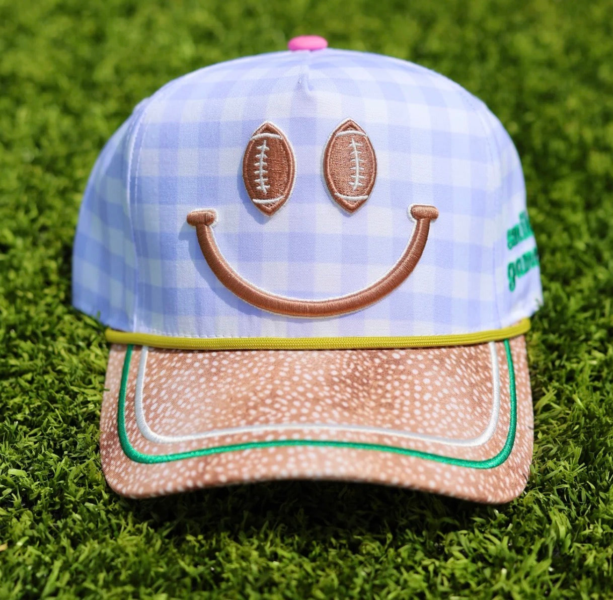 Smiley Football Hat