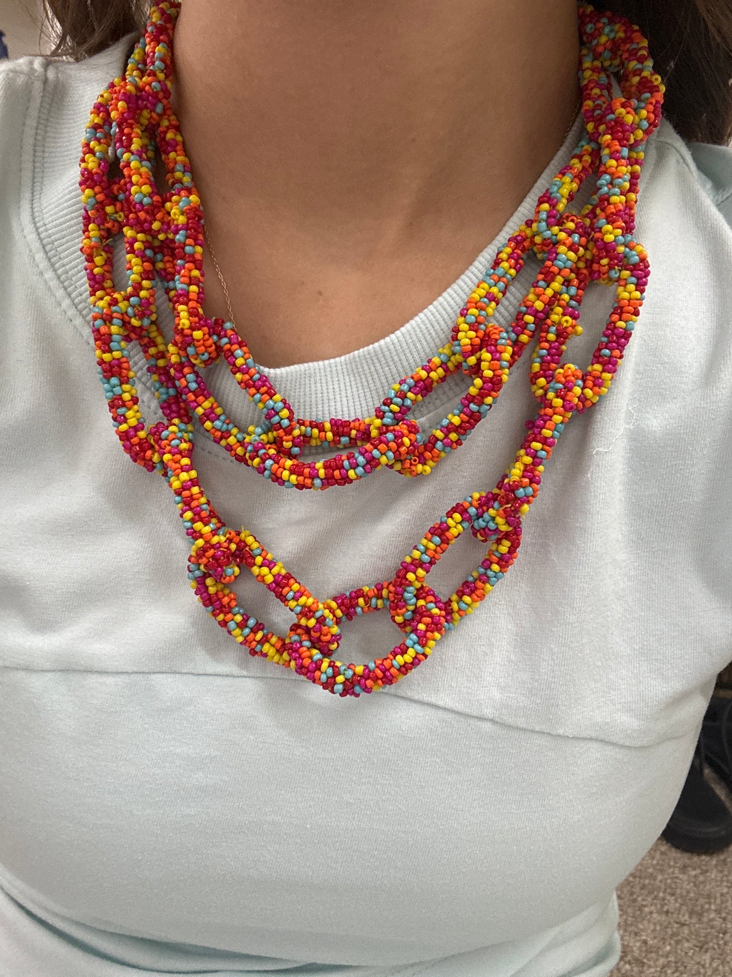 Beaded Chain Necklace
