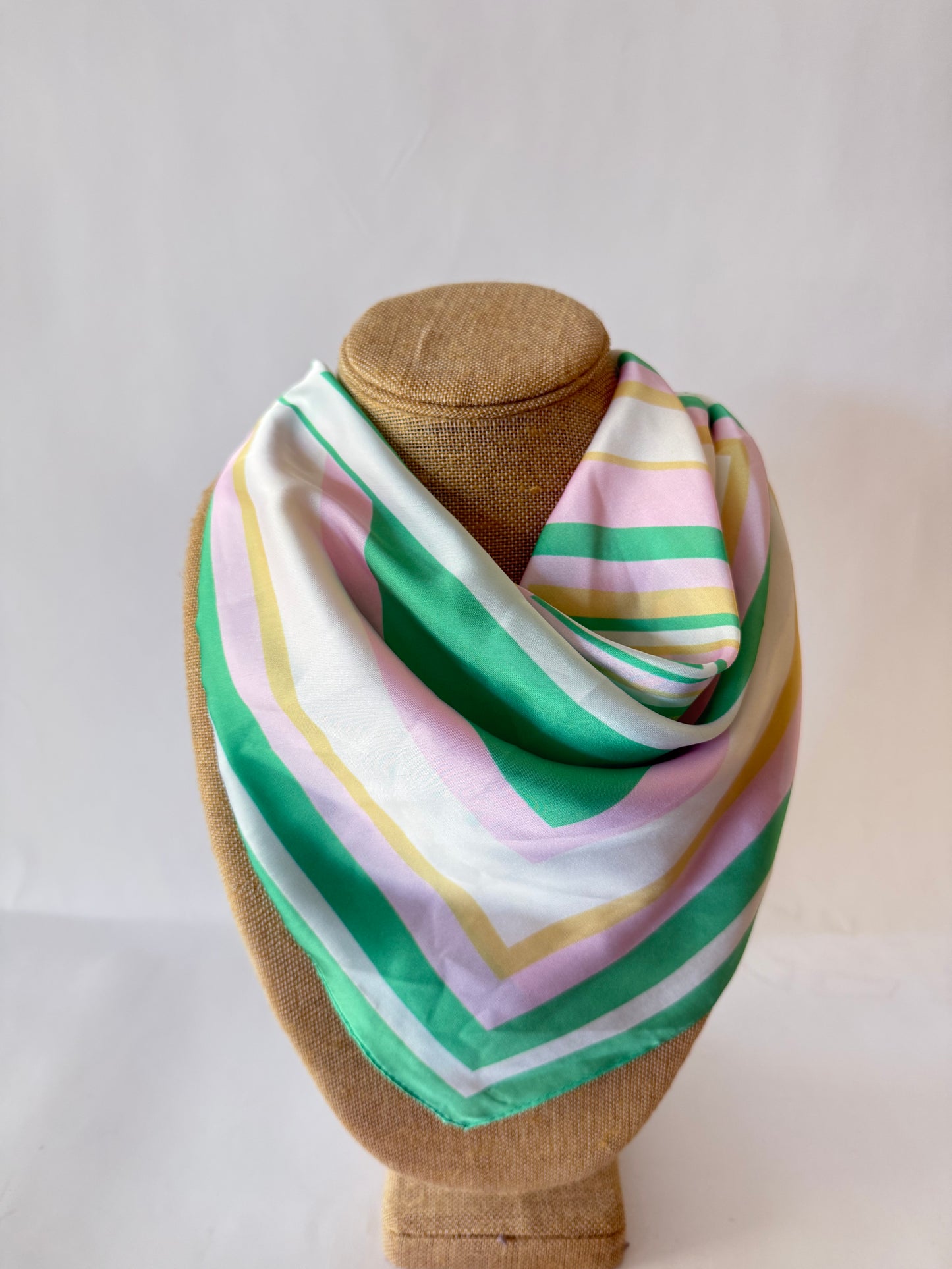 Hart Designs Green & Pink Scarf