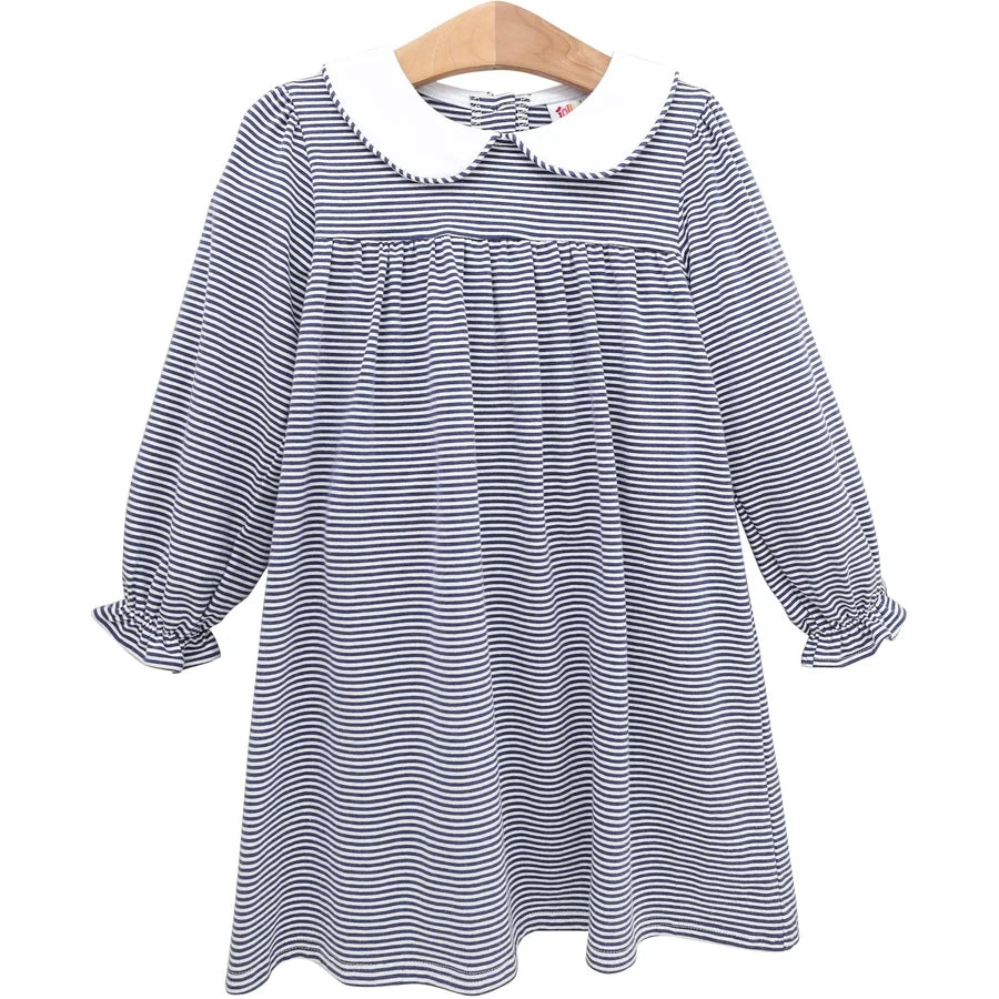 Navy Stripe Lottie Dress