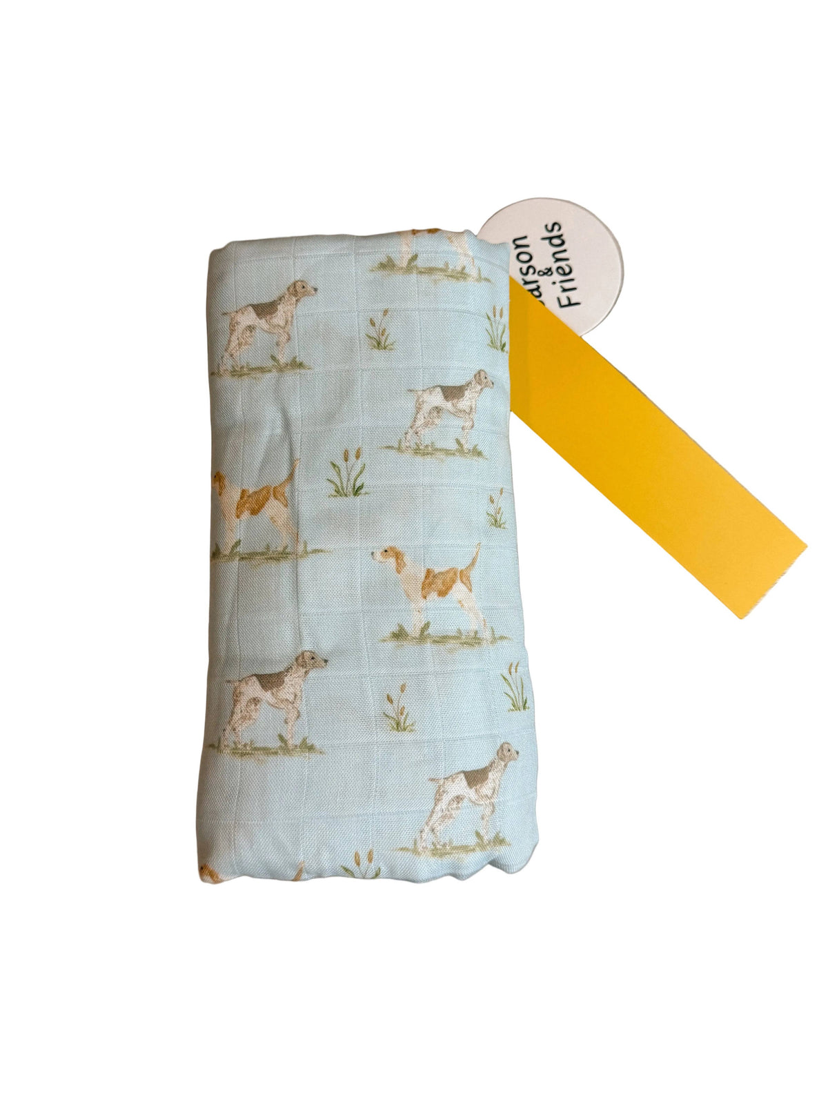 Hunting Dogs Muslin Swaddle