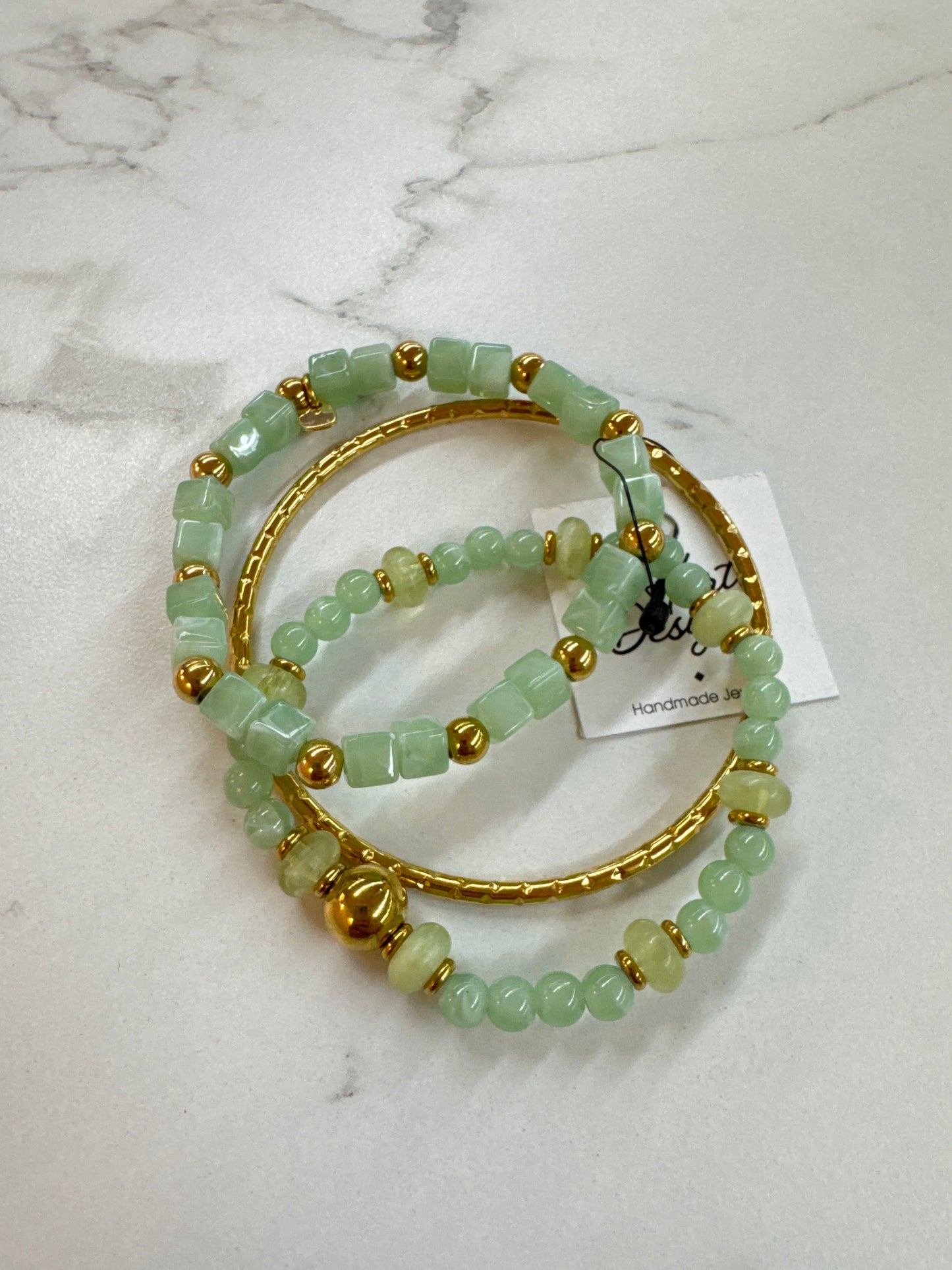 HD Green Bracelet Set