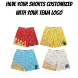 Baseball Ice Cream Drip Shorts