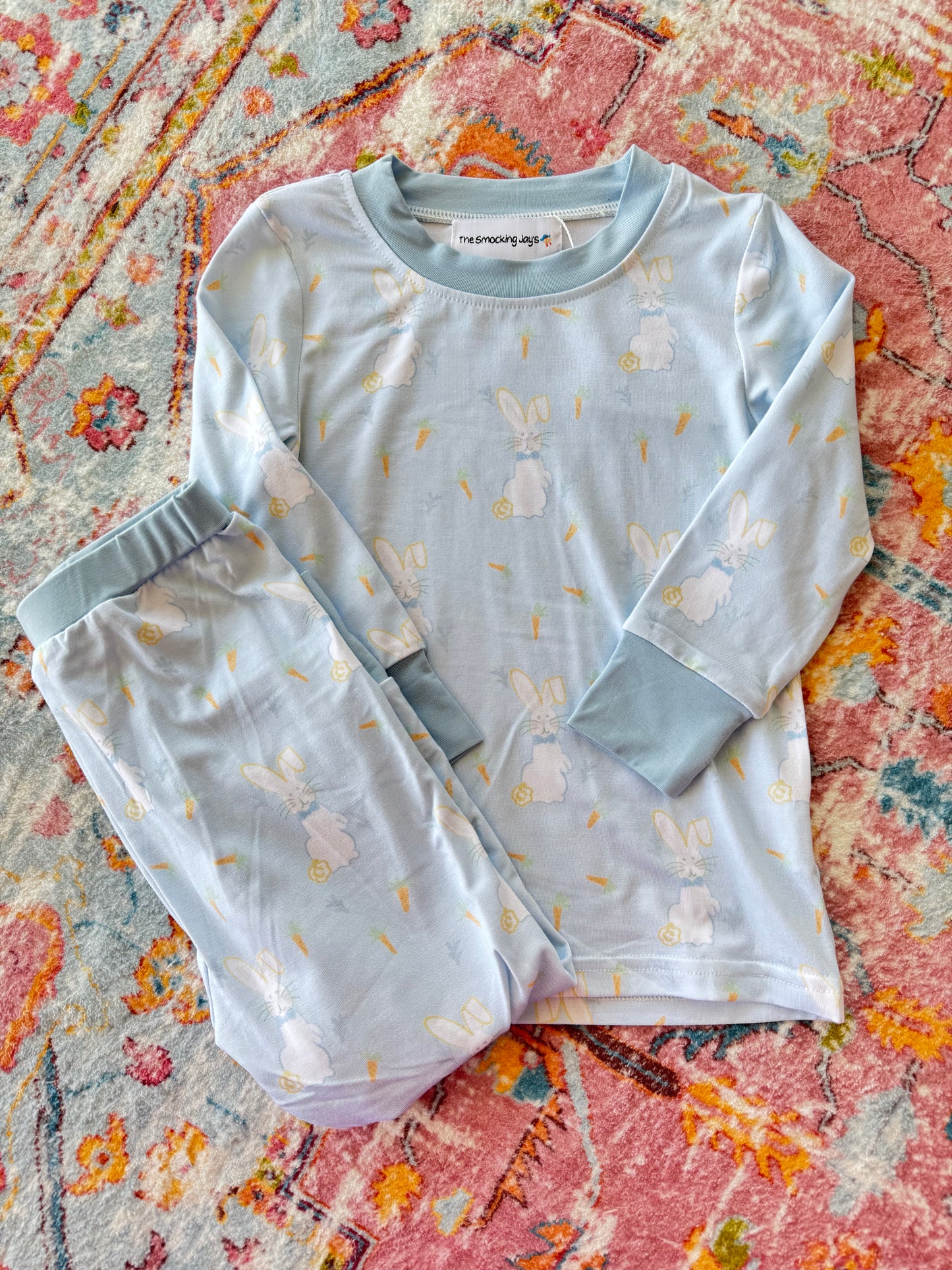 Blue Bunny PJ Set