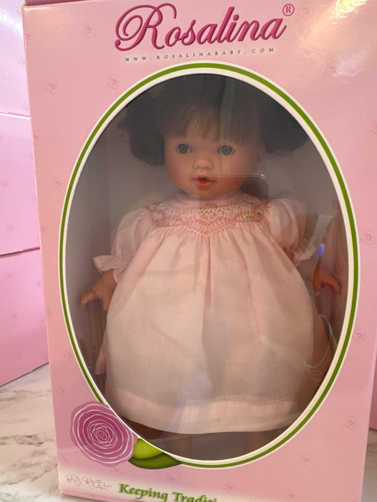 Bella Doll W/ Short Pigtails 10”