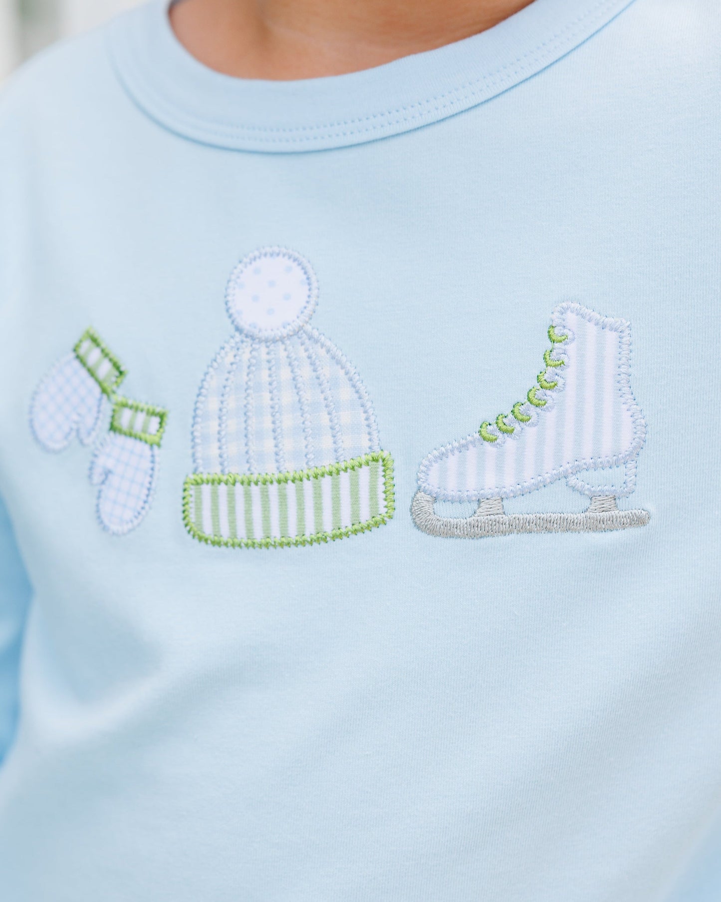 Jellybean Fall - Around the Rink Jogger Set Light Blue