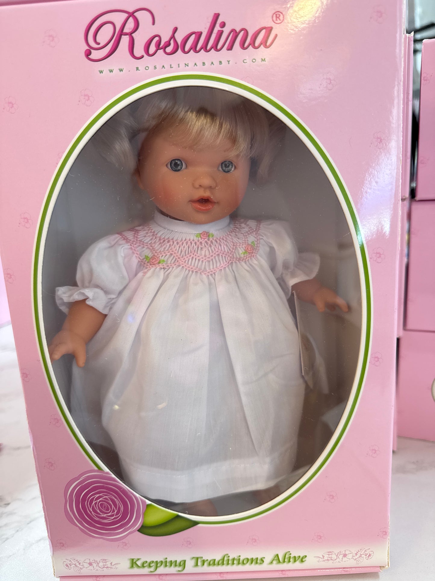 Carly Doll W/ Short Pigtails 10”