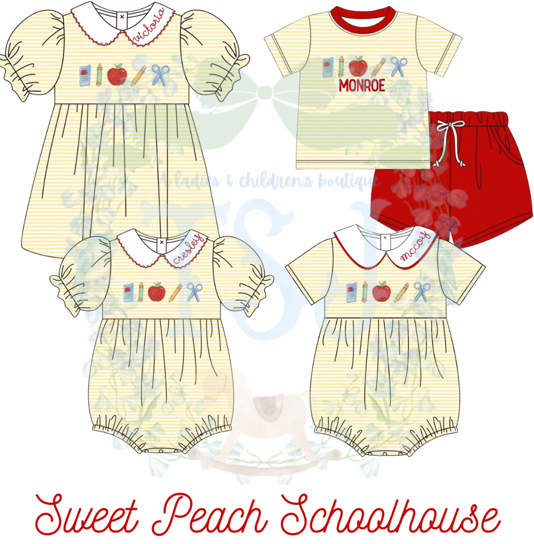 Sweet Peach Schoolhouse Collection