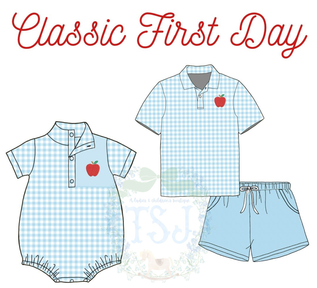Classic First Day Polo Set