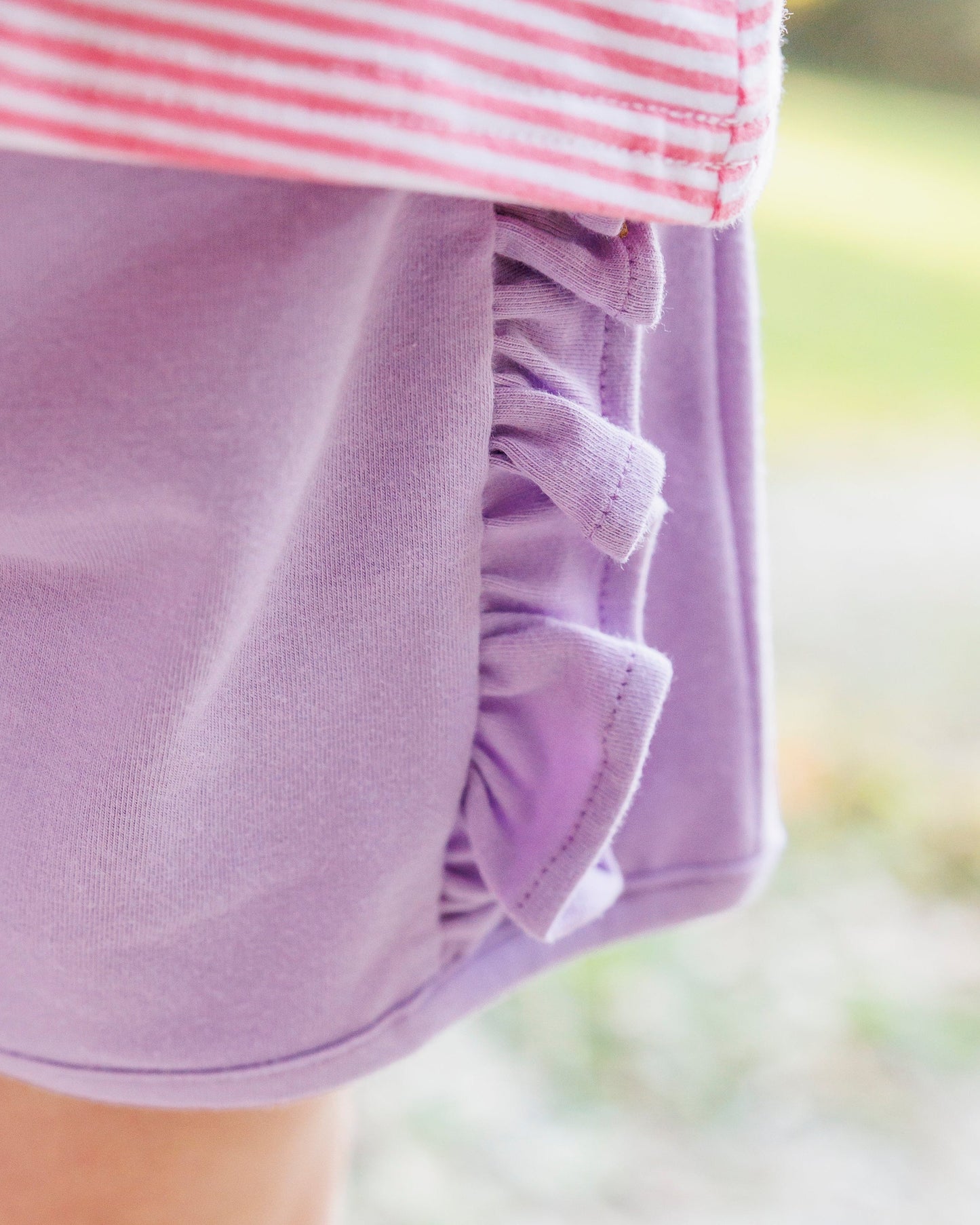 Jellybean Summer - Butterfly Kisses Ruffle Short Set