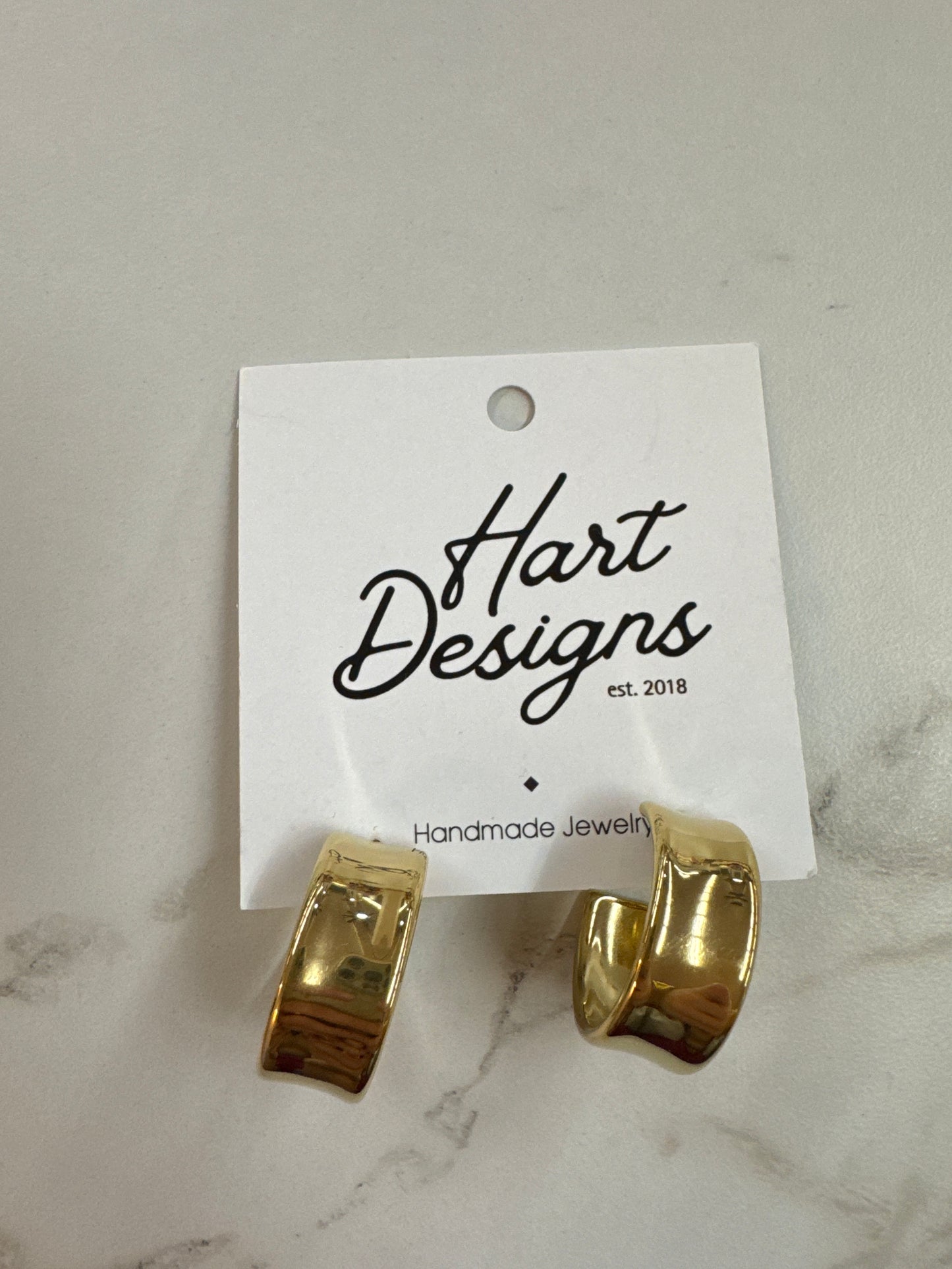 HD Gold Hoop
