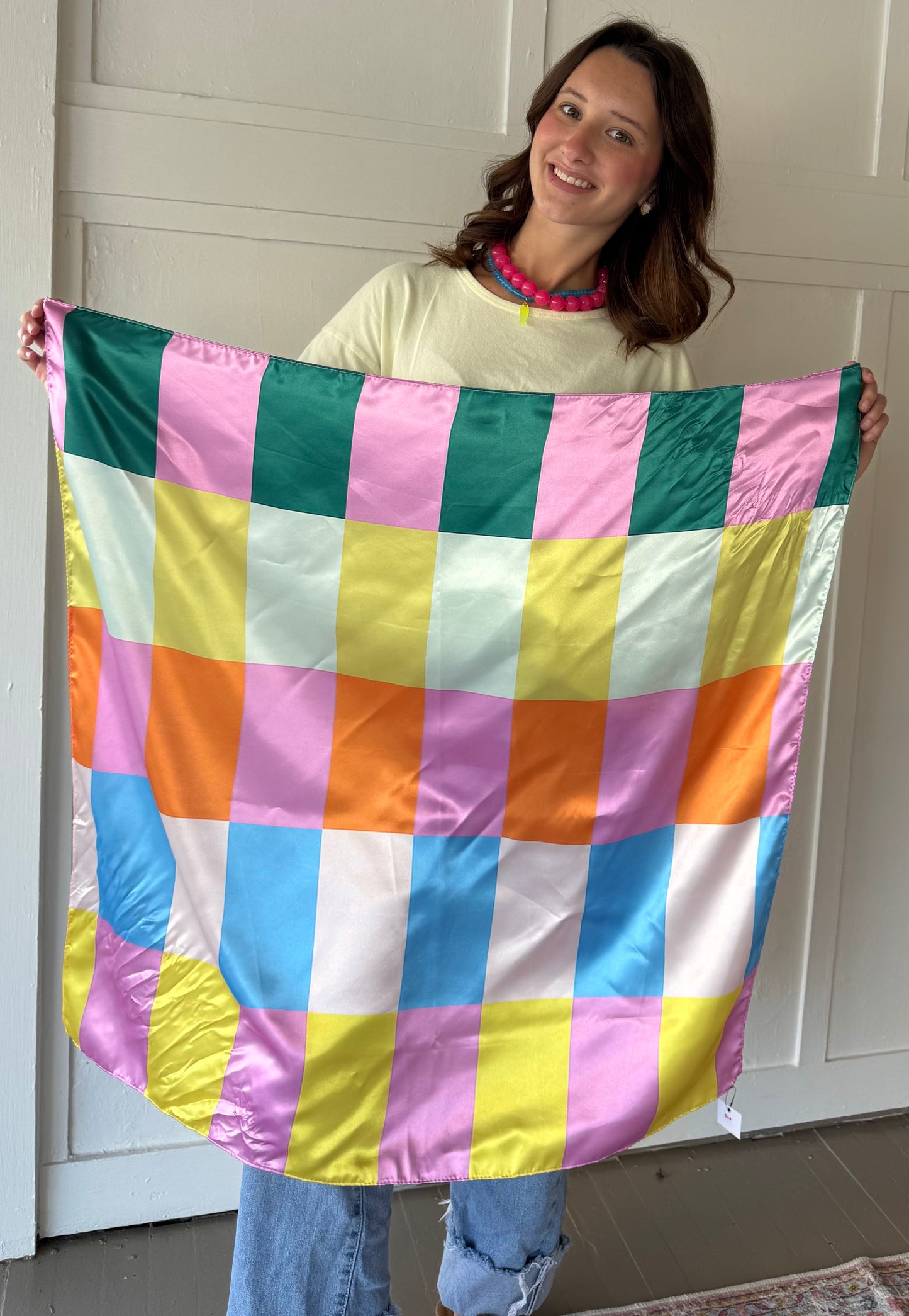 HD Colorful Square Scarf