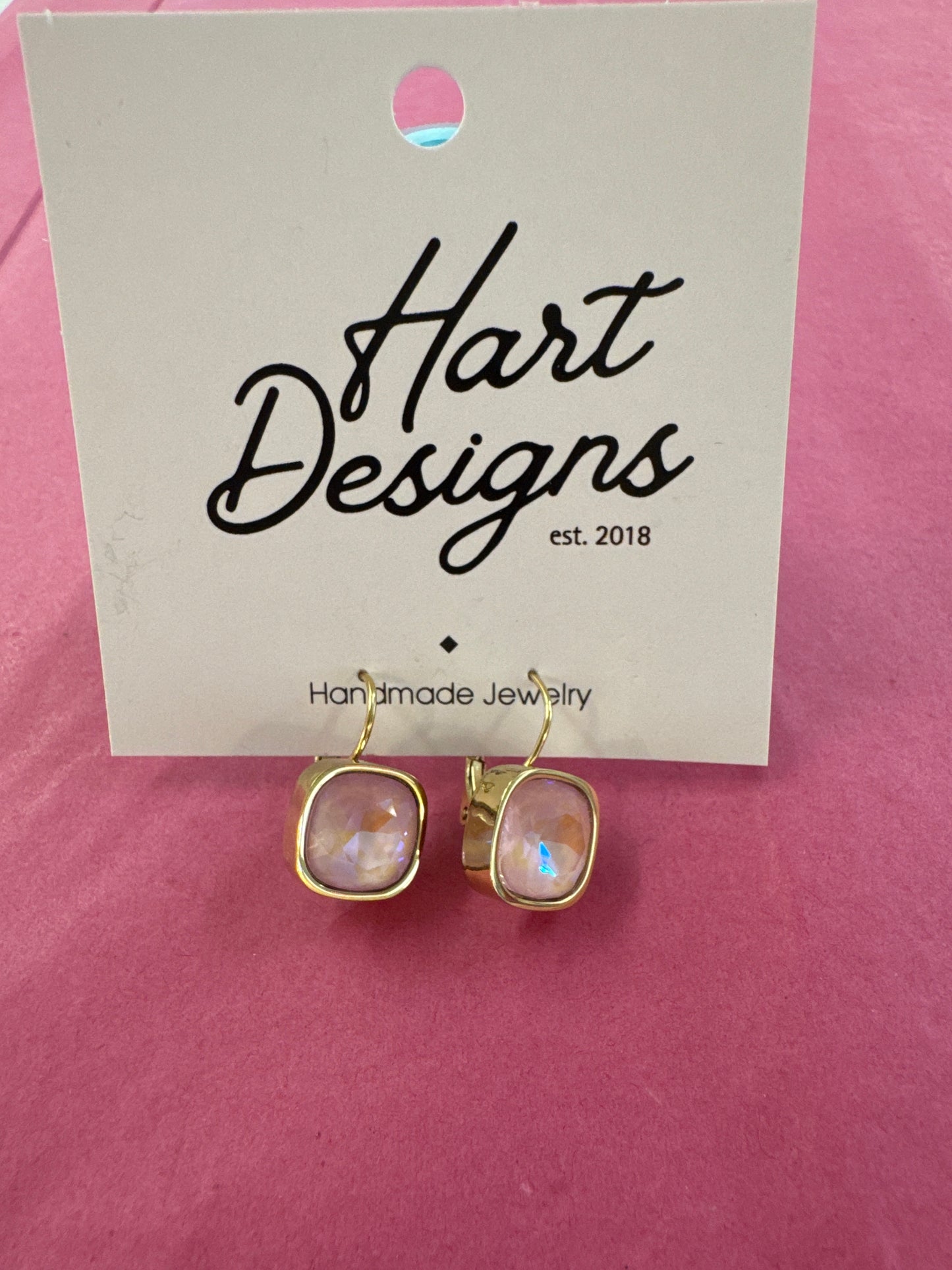 Hart Designs Diamond Hoops