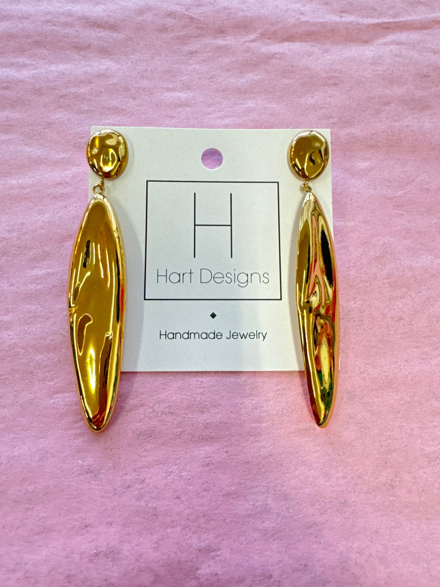 Hart Designs Gold Drop Earings