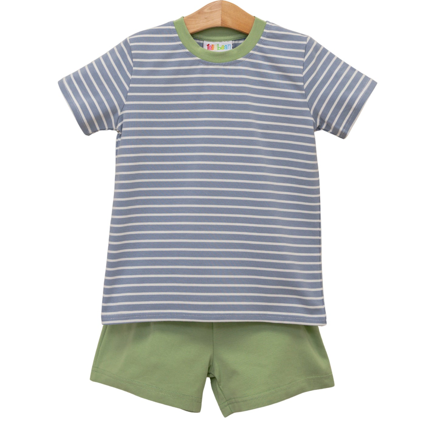 Jellybean Summer - Graham Short Set Slate and Sage