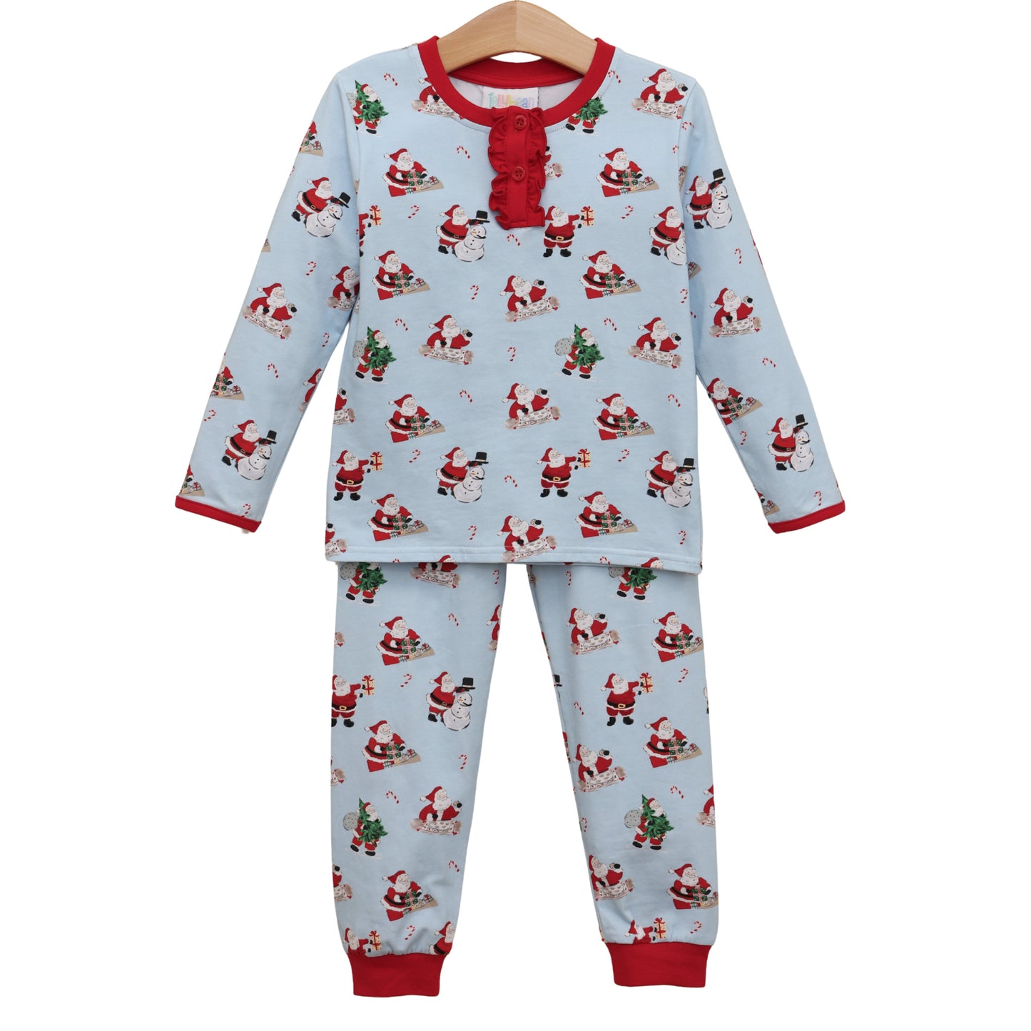 Jellybean Christmas: Here Comes Santa Claus Noelle LS Set