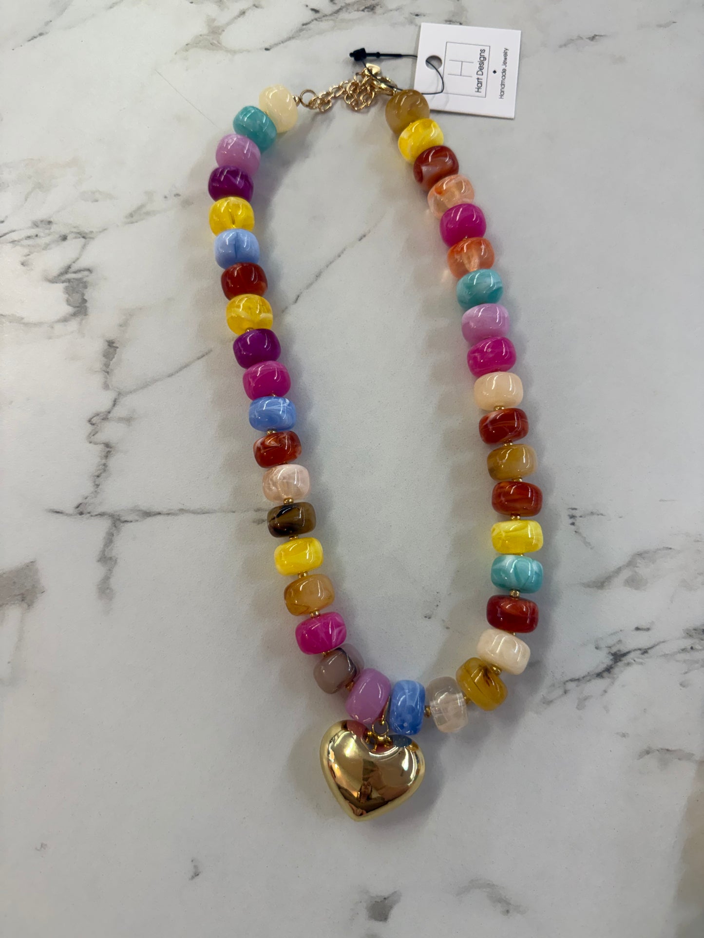HD BRIGHT HEART NECKLACE