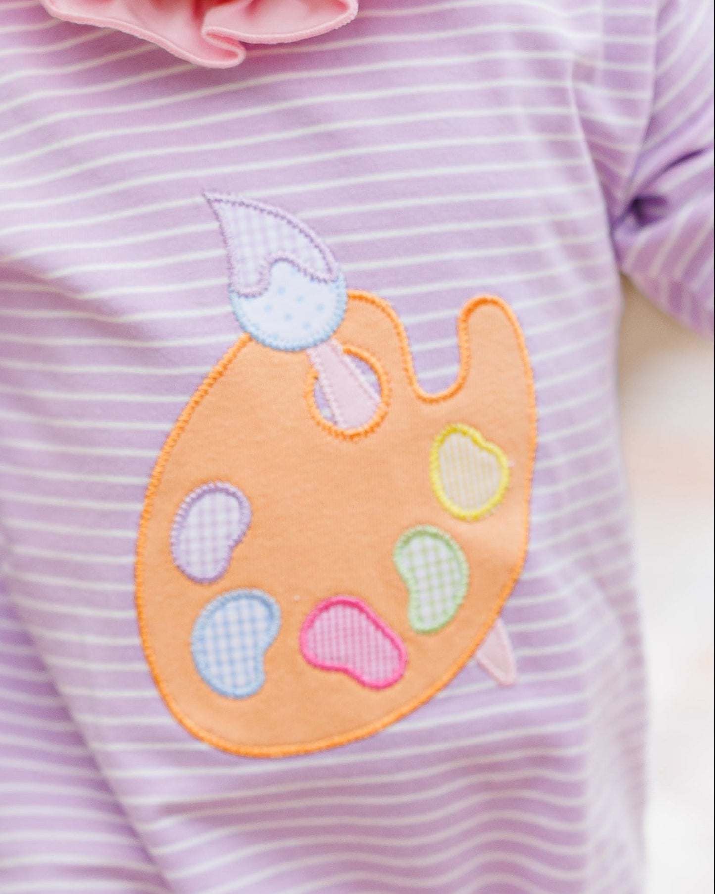 Jellybean Fall - Pretty Painter Ruffle Romper