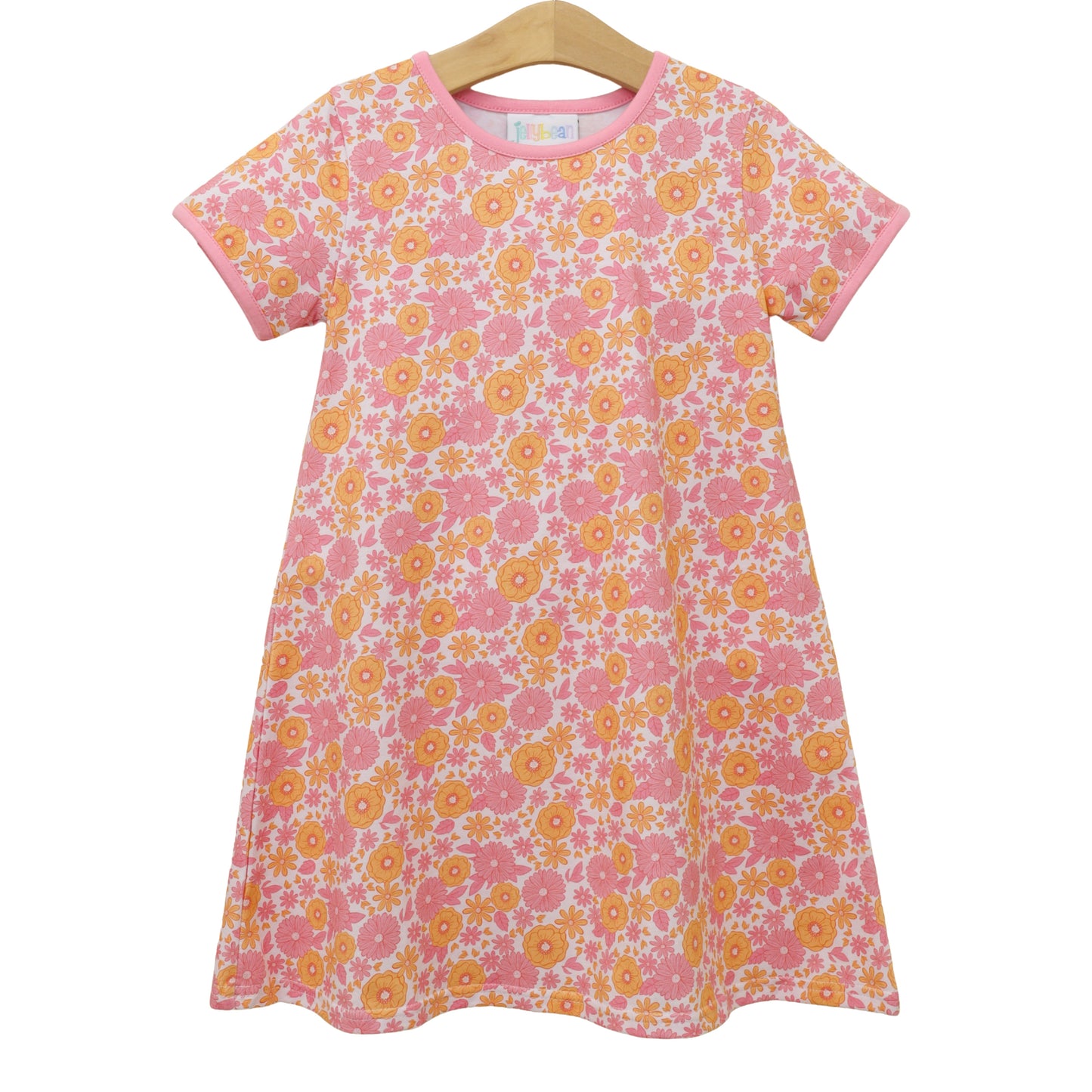 Pumpkin Petals Sarah Dress *JELLYBEAN PUMPKIN PREORDER*