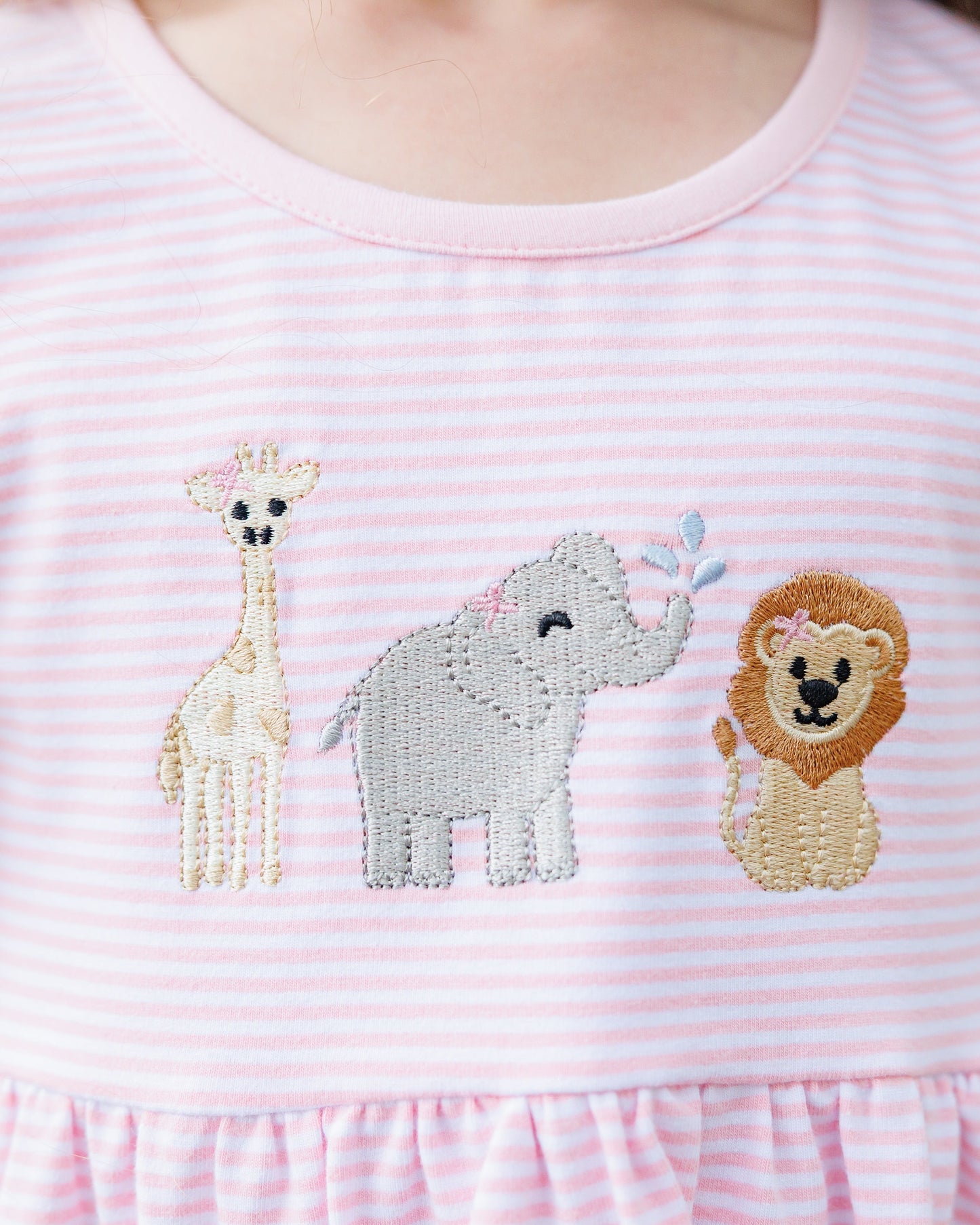 Jellybean Fall - Zoo Crew Ruffle Pocket Pant Set