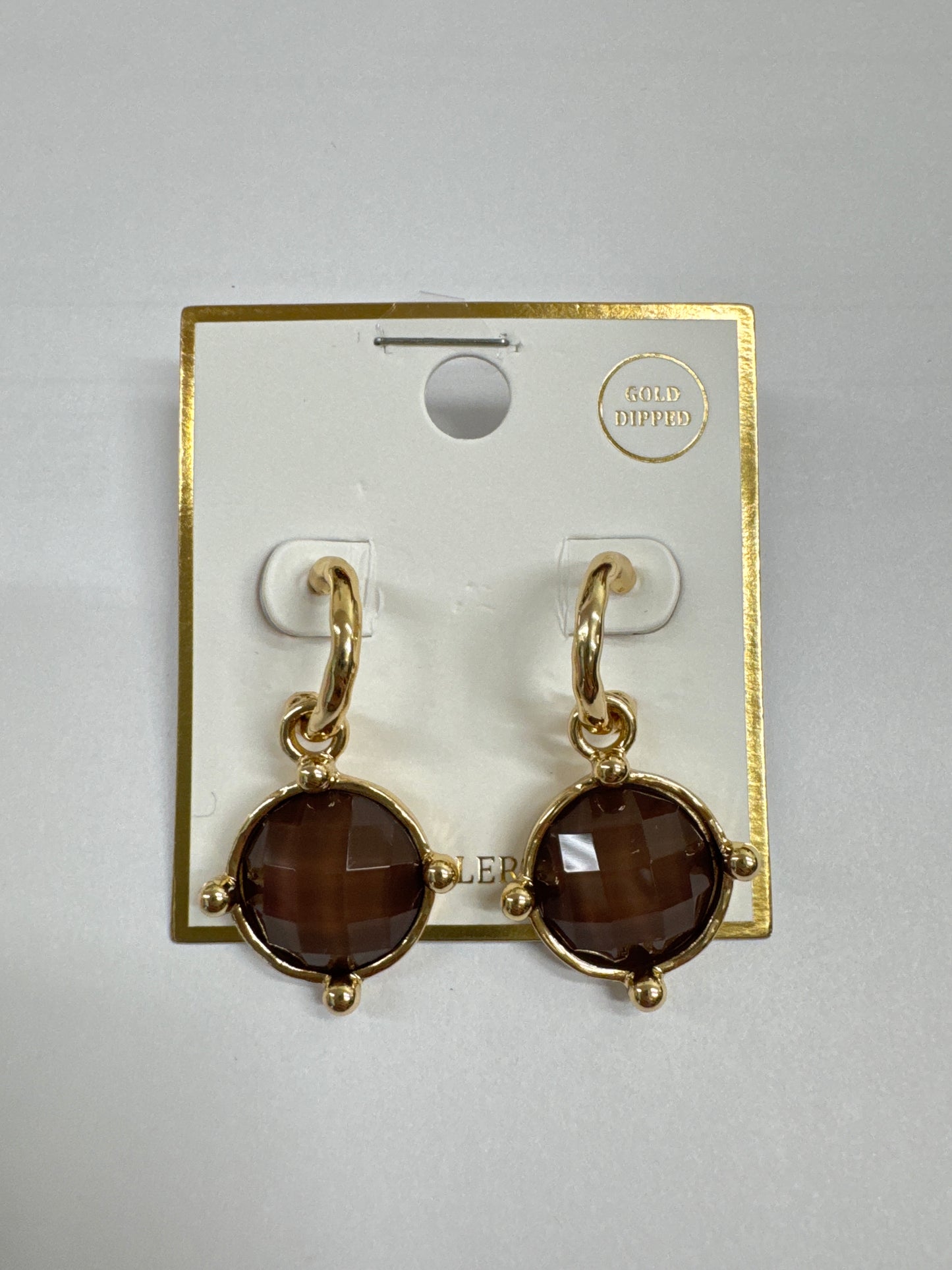 Brown Kelsey Earrings