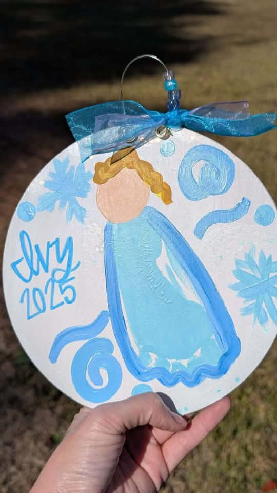Custom Ornament -- HanWritten by Hannah Jones