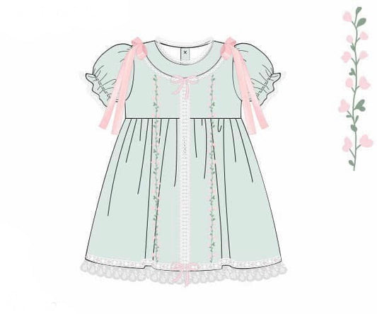 PO95 Sage Heirlooms Dress