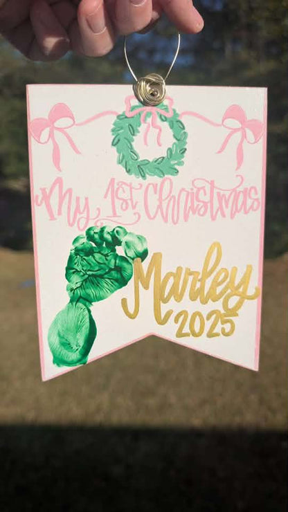 Custom Ornament -- HanWritten by Hannah Jones