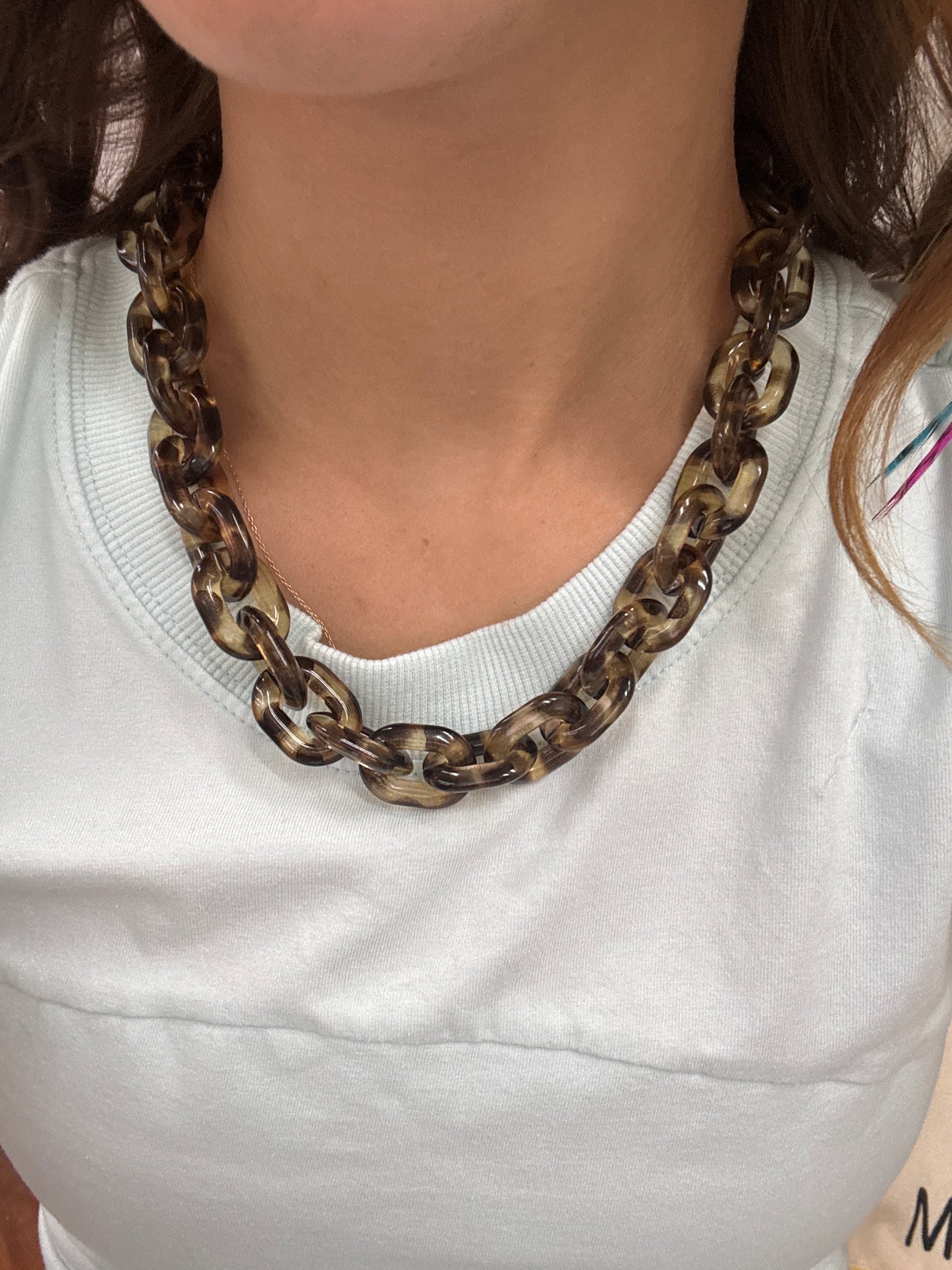 Tortoise Chain Necklace