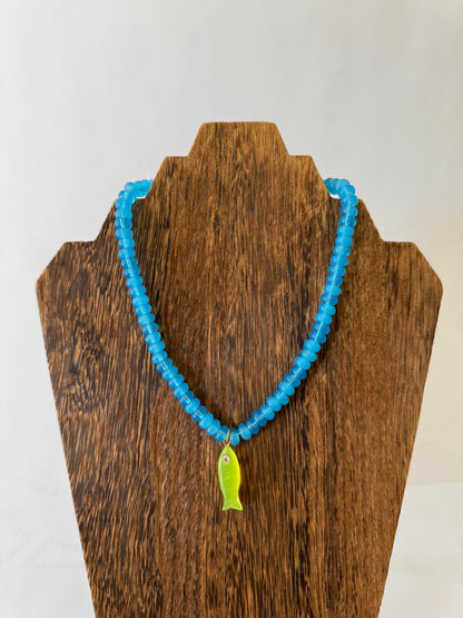 Hart Designs Beaded Fish Necklace