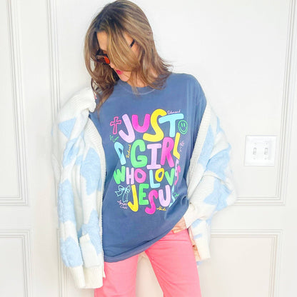 Just a Girl who Loves Jesus Tee