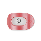 Round Flat Hair Clip | Medium | Calming Coral