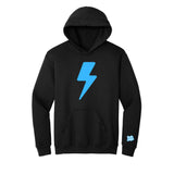 Youth lightening Bolt baseball hoodie