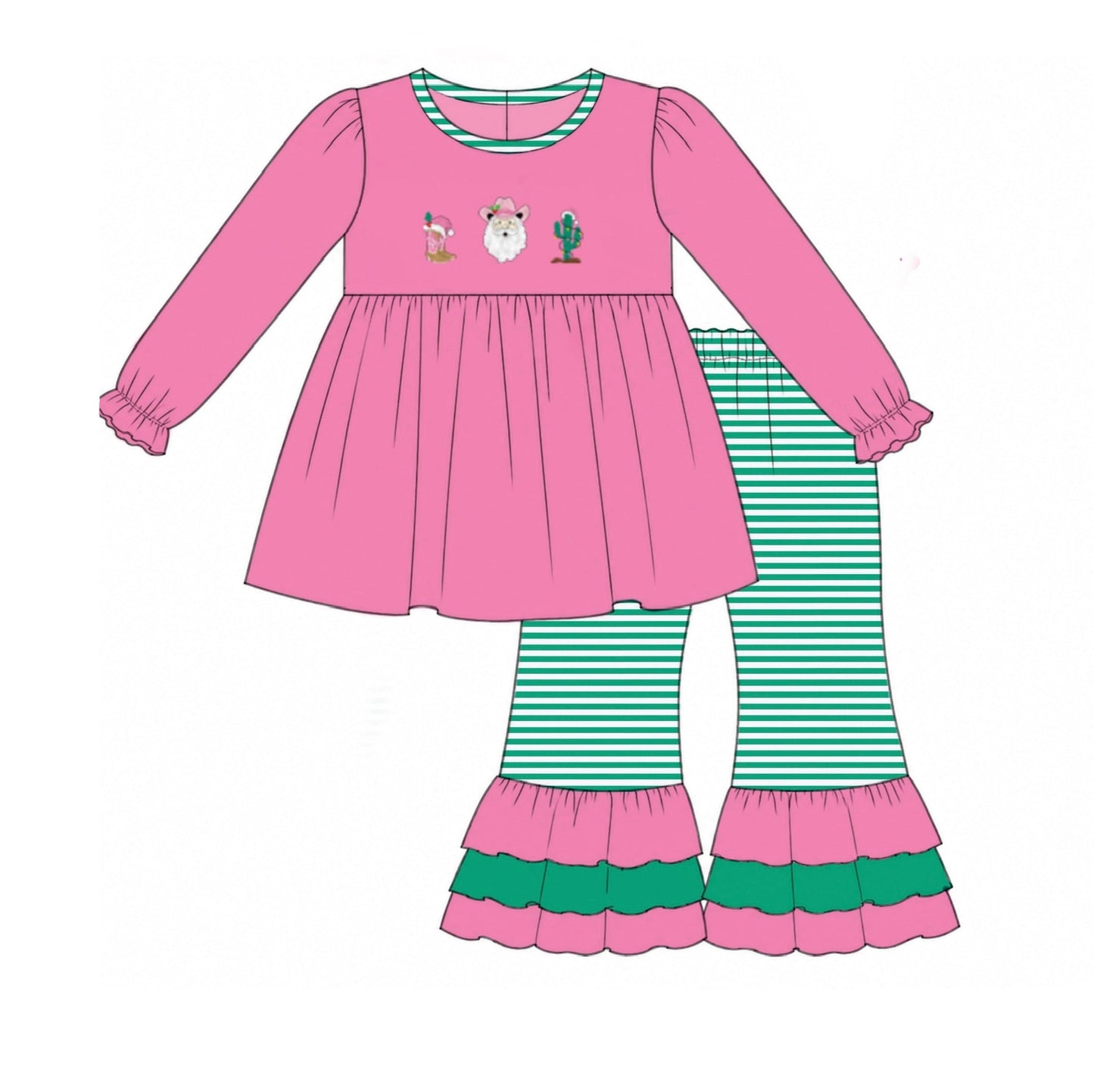PO92 Country Christmas Pant Set