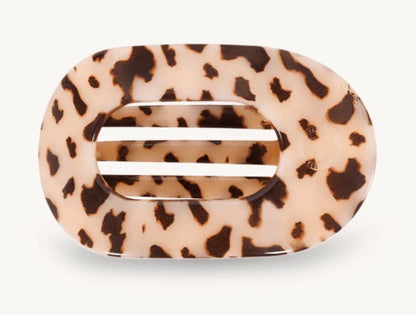 Teleties Small Flat Clip “Blonde Tortoise”