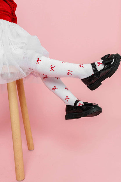 Bow Knit Tights