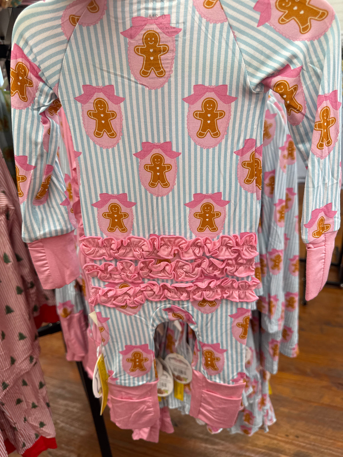 Pink & Blue Gingerbread Bamboo