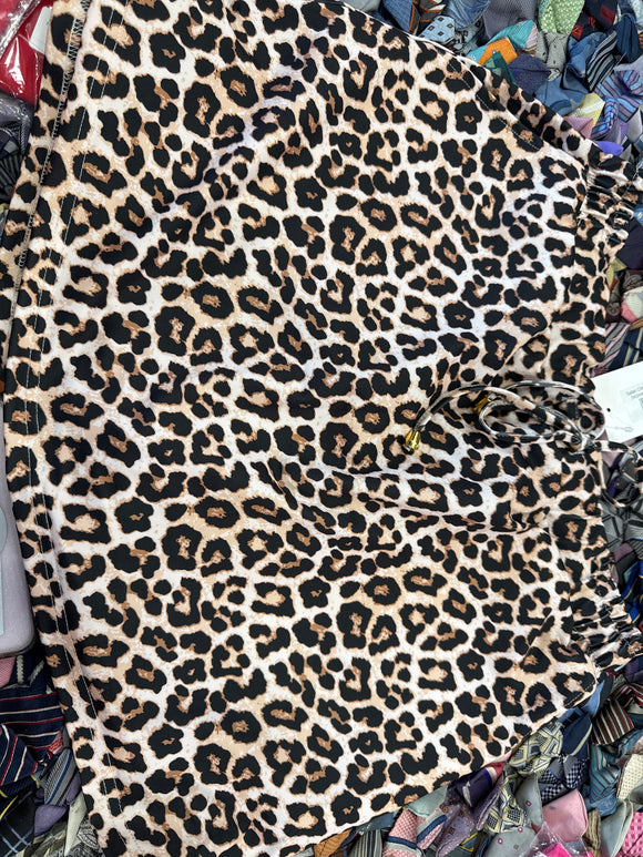 Leopard Skort