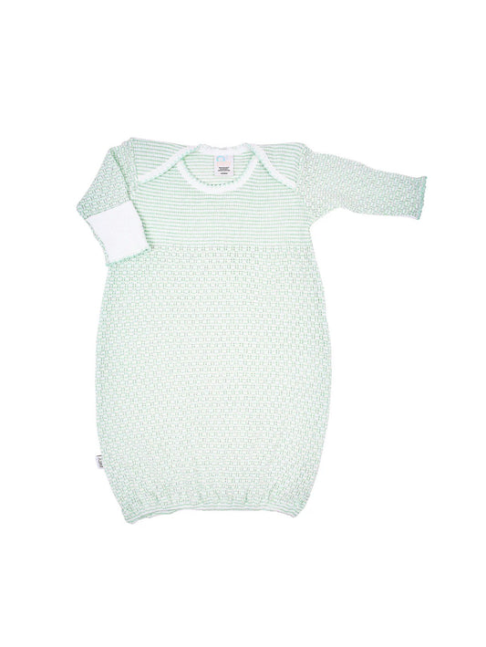PATY Knit Gown Green