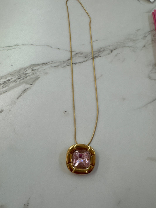 Hart Designs Pink Gem Necklace