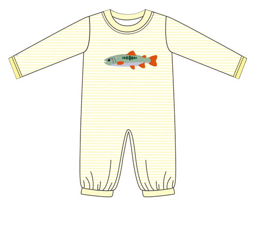 Boys Fish Romper - ETA NOVEMBER