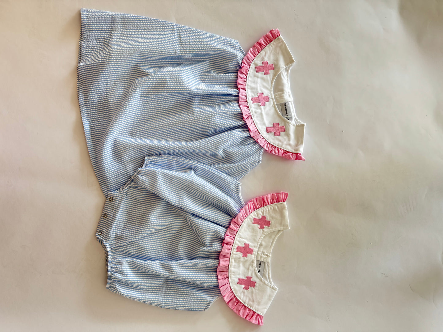 Seersucker Cross Bubble