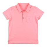 Boys Pocket Polo - Pawleys Island Pink