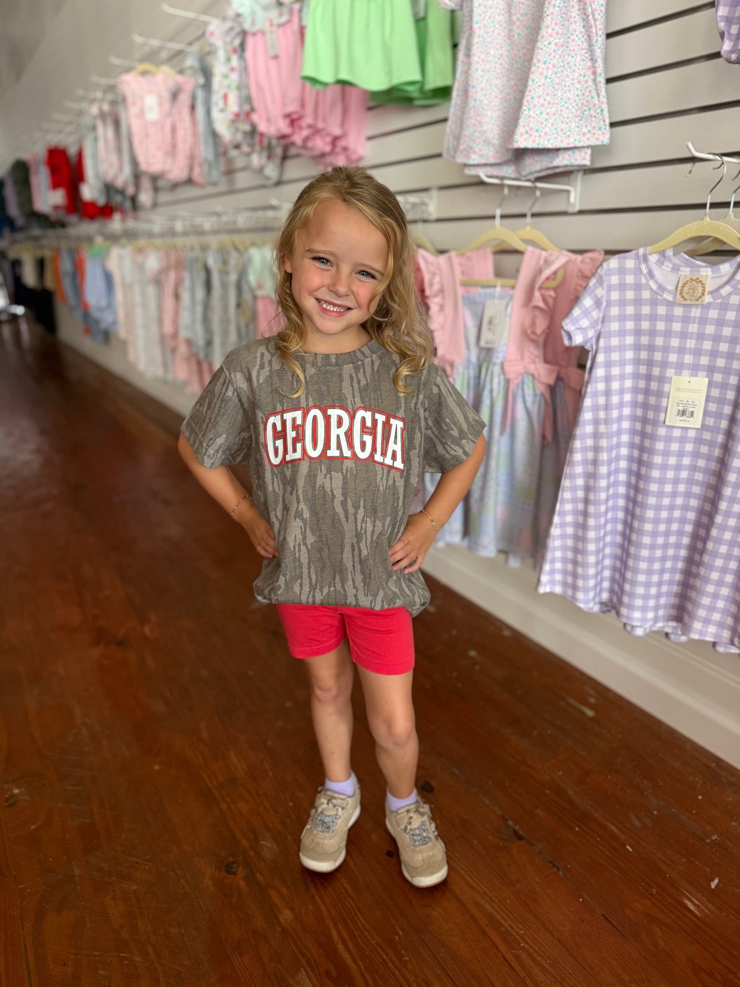 Georgia Mossy Oak Tee Kids